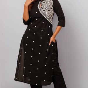 black kurta